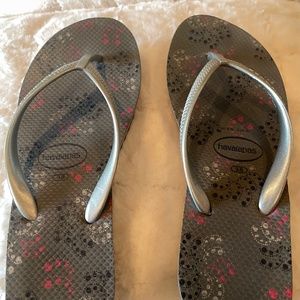 Havianas wedge flip flop